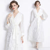 White Elegant Light New Temperament Slimming Dress