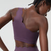 Small Wave One Shoulder Sports Underwear Women Fitness Sports Bra Running Yoga Underwear Sportbra