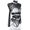 Sexy Three Piece Set at Complex Strap Halter Waist Seal Nightclub Sexy Underwear
