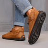 Women’s Color Matching Leather Boots by FitiqueFit
