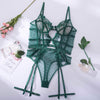 Spring Summer New Underwear Sexy Embroidered Garter Body Shaping Corsets Women Clothing