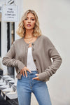 Women's Fashion Loose Cardigan Retro