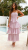 Summer Sexy Tube Top Backless Tiered Dress