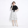 Fried Street Waist A- Line Midi Dress
