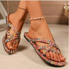 Women’s Boho Flat Printed Slippers by FitiqueFit