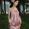 Sparkling Mermaid Princess Pleated Suspender Skirt
