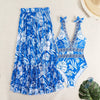 Ethnic Style One-piece Swimsuit For Women Beach Suit by FitiqueFit