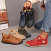 Women’s Color Matching Leather Boots by FitiqueFit