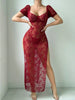 Sexy See through Lace Sheath Dress Passion Sexy Lingerie Women
