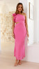 Women Summer Shoulder Slim Fit Dress