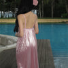 Sparkling Mermaid Princess Pleated Suspender Skirt