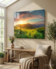 Valley Glass Wall Art by Insigneart USA