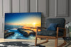 Sea View Glass Wall Art by Insigneart USA