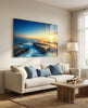 Sea View Glass Wall Art by Insigneart USA