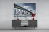 Manhattan Bridge Glass Wall Art by Insigneart USA