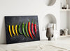 Pepper Glass Wall Art by Insigneart USA