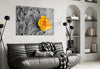 Yellow Rose Glass Wall Art by Insigneart USA
