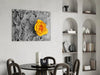 Yellow Rose Glass Wall Art by Insigneart USA