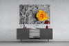 Yellow Rose Glass Wall Art by Insigneart USA