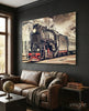 Train Glass Wall Art by Insigneart USA