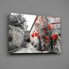 Red Rose Glass Wall Art by Insigneart USA