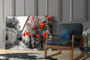 Red Rose Glass Wall Art by Insigneart USA