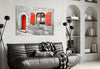 Red Door Glass Wall Art by Insigneart USA