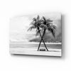 Palm Trees Glass Wall Art by Insigneart USA