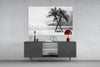 Palm Trees Glass Wall Art by Insigneart USA