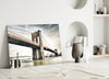 Brooklyn Bridge Glass Wall Art by Insigneart USA