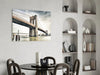 Brooklyn Bridge Glass Wall Art by Insigneart USA