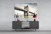 Brooklyn Bridge Glass Wall Art by Insigneart USA