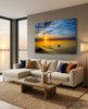 Swan Glass Wall Art by Insigneart USA