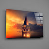 Galata Tower Glass Wall Art by Insigneart USA
