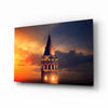 Galata Tower Glass Wall Art by Insigneart USA