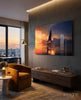Galata Tower Glass Wall Art by Insigneart USA