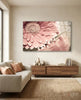 Flower Glass Wall Art