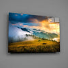 Mountain Glass Wall Art by Insigneart USA