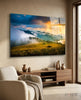 Mountain Glass Wall Art by Insigneart USA