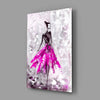 Woman (Pink) Glass Wall Art by Insigneart USA