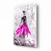 Woman (Pink) Glass Wall Art by Insigneart USA