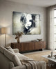 Woman Portrait Glass Wall Art by Insigneart USA