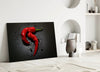 Red Pepper Glass Wall Art by Insigneart USA