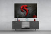 Red Pepper Glass Wall Art by Insigneart USA