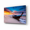 Red Sky Glass Wall Art by Insigneart USA