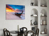 Red Sky Glass Wall Art by Insigneart USA