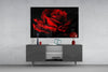 Red Rose Glass Wall Art by Insigneart USA
