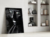 Female Portrait 11 Glass Wall Art by Insigneart USA