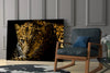 Leopar Glass Wall Art by Insigneart USA