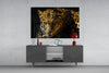 Leopar Glass Wall Art by Insigneart USA